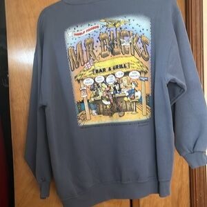 MR Ducks sweatshirt, blue large